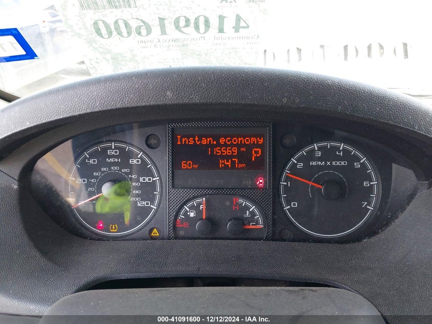 2014 Ram Promaster 3500 High Roof VIN: 3C6URVHG4EE112215 Lot: 41091600