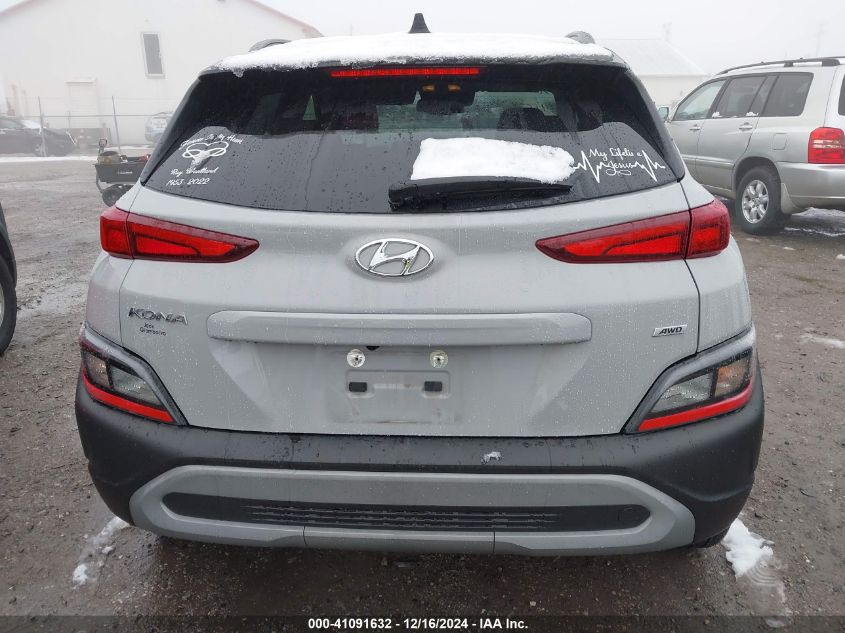 2023 Hyundai Kona Sel VIN: KM8K6CAB4PU002941 Lot: 41091632