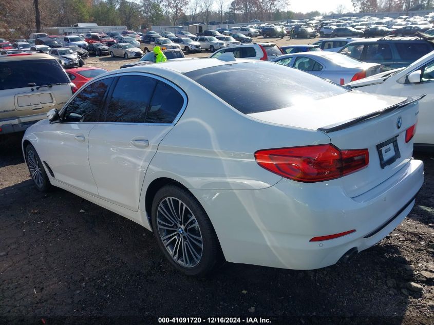 VIN WBAJR3C03LWW63844 2020 BMW 5 Series, 530I no.3