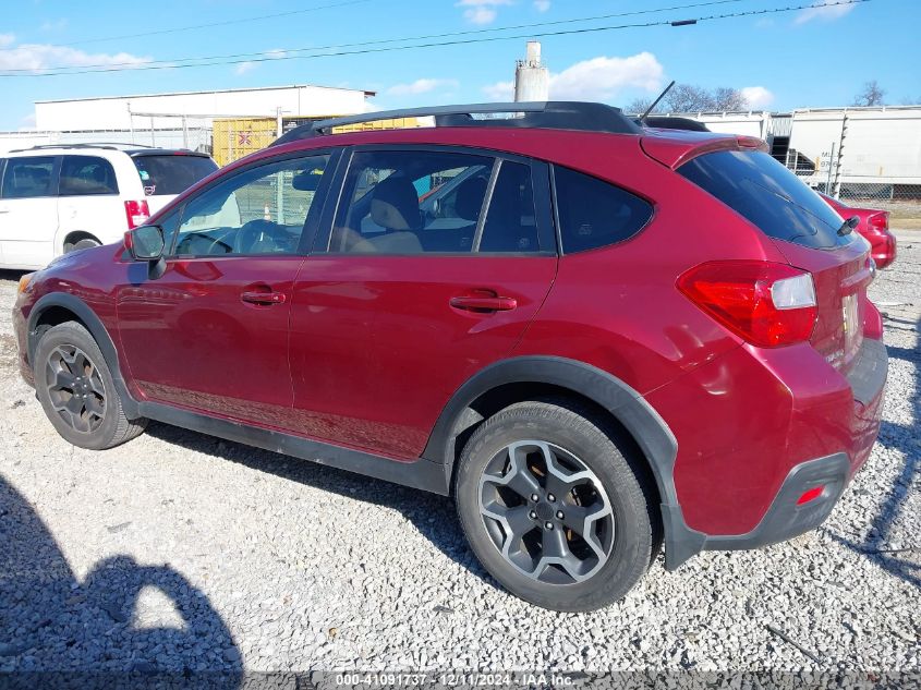 2015 Subaru Xv Crosstrek 2.0I Premium VIN: JF2GPADC4F8258246 Lot: 41091737