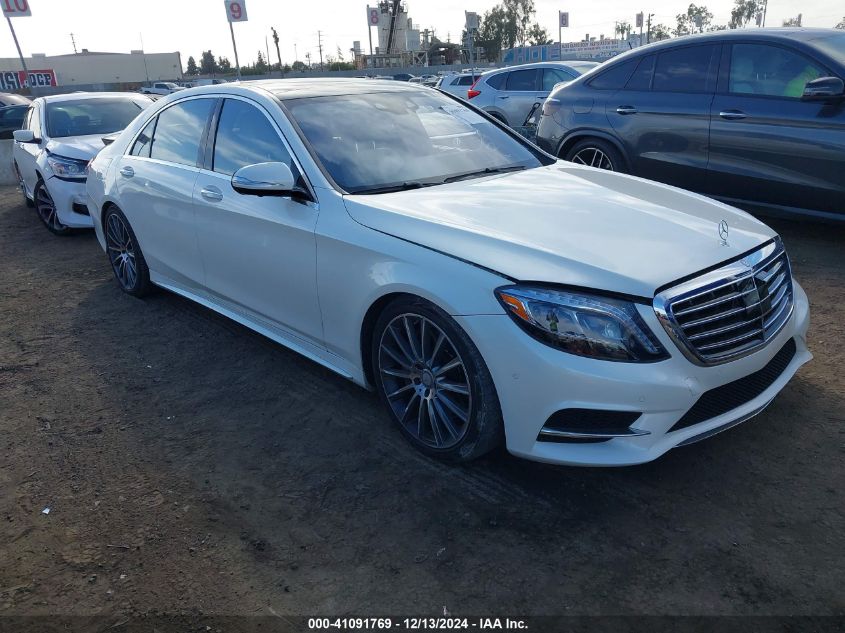 VIN WDDUG8CB3GA233132 2016 Mercedes-Benz S 550 no.1