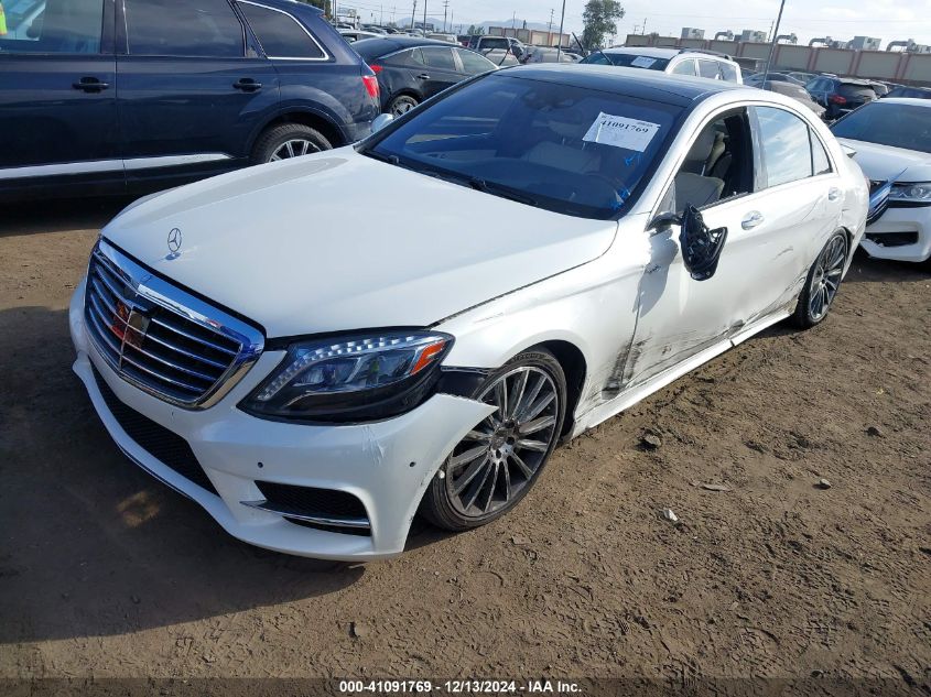 VIN WDDUG8CB3GA233132 2016 Mercedes-Benz S 550 no.2