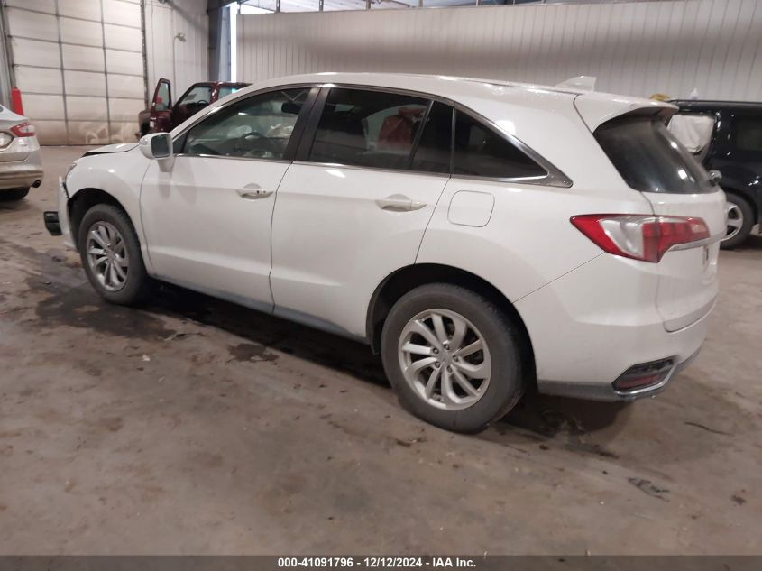 VIN 5J8TB4H56GL018592 2016 ACURA RDX no.3