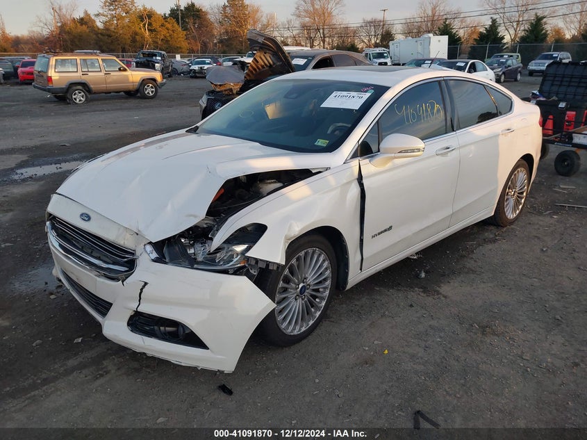2014 FORD FUSION HYBRID VIN: 3FA6P0RU4ER350871