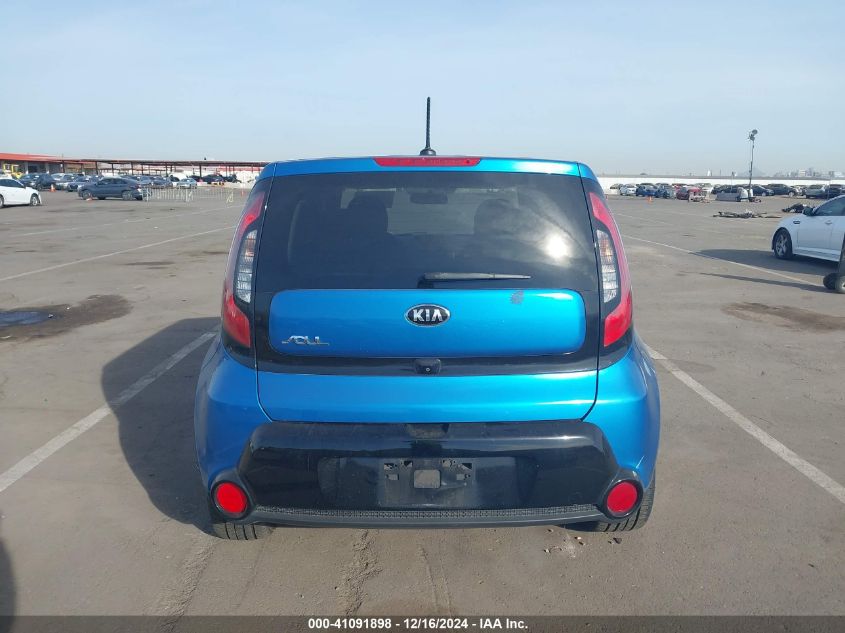 2016 Kia Soul + VIN: KNDJP3A59G7336324 Lot: 41091898