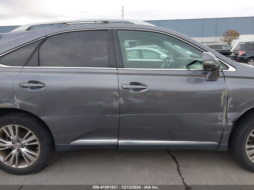 VIN 2T2BK1BA8DC224283 2013 Lexus RX, 350 no.13