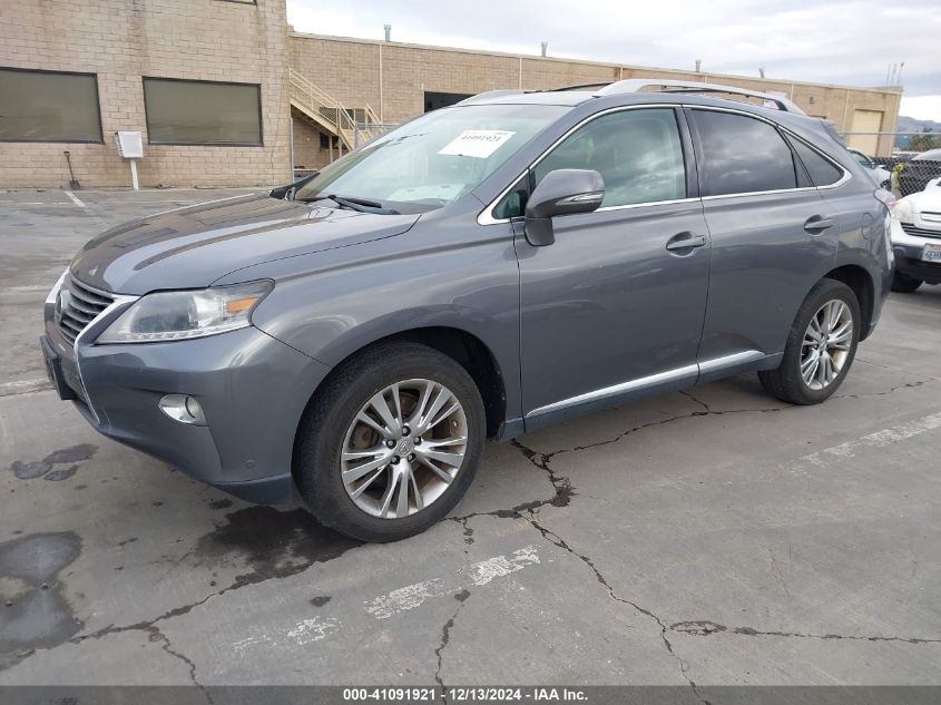 VIN 2T2BK1BA8DC224283 2013 Lexus RX, 350 no.2