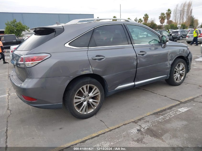 VIN 2T2BK1BA8DC224283 2013 Lexus RX, 350 no.4