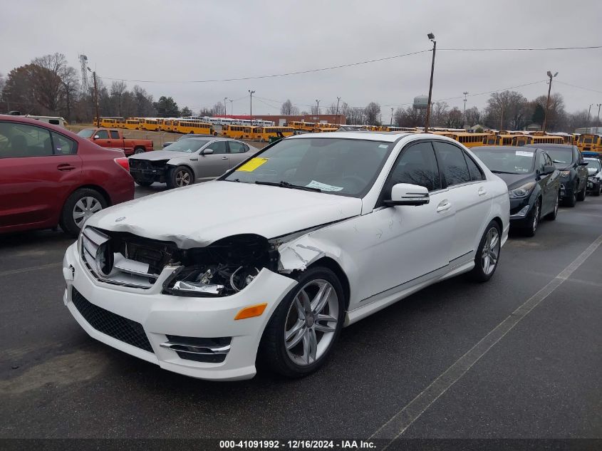 VIN WDDGF4HBXDR267048 2013 Mercedes-Benz C 250, Lux... no.2