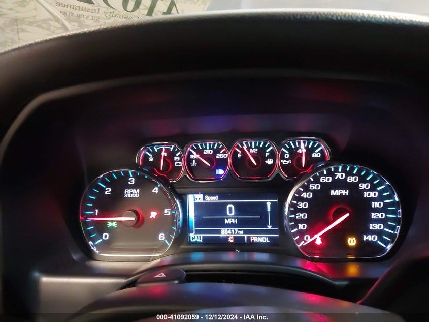 2017 CHEVROLET SILVERADO VIN: 1GCVKREH3HZ298019