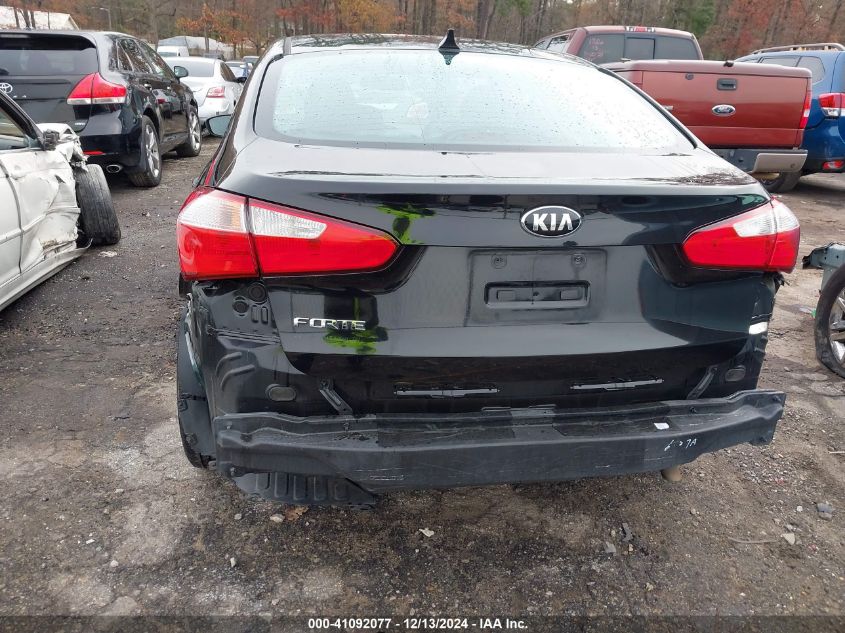 VIN KNAFK4A64G5487941 2016 KIA Forte, LX no.16