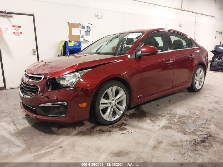 VIN 1G1PG5SB0F7242737 2015 Chevrolet Cruze, Ltz no.2