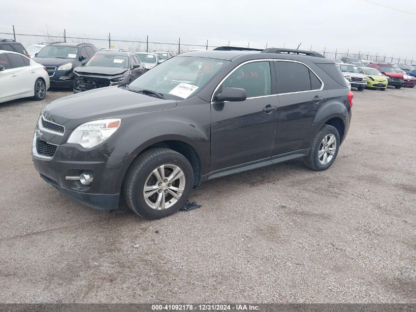 VIN 2GNFLEEK7D6358564 2013 Chevrolet Equinox, 1LT no.2