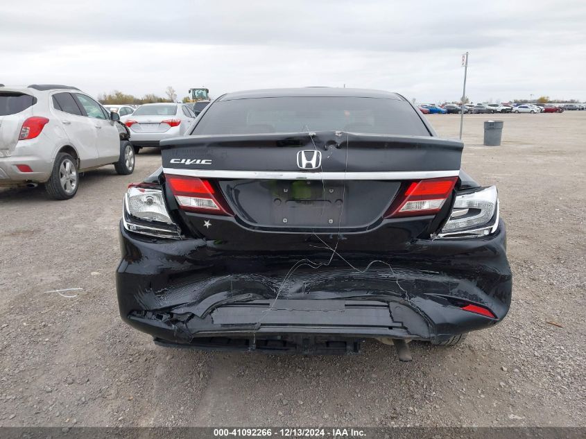 VIN 19XFB2F57FE013461 2015 Honda Civic, LX no.16