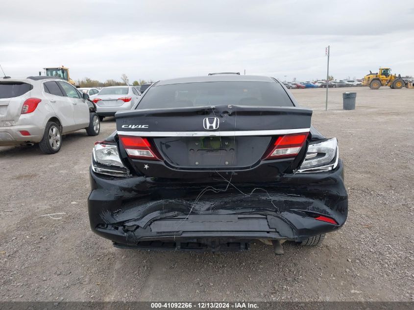 VIN 19XFB2F57FE013461 2015 Honda Civic, LX no.6