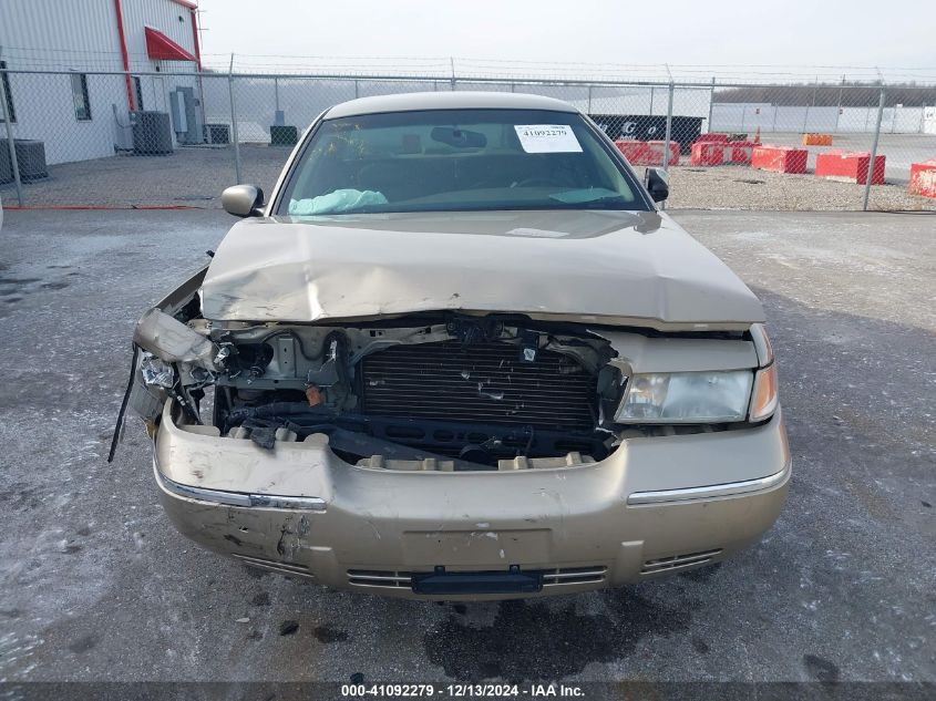 2000 Mercury Grand Marquis Ls VIN: 2MEFM75W4YX649154 Lot: 41092279