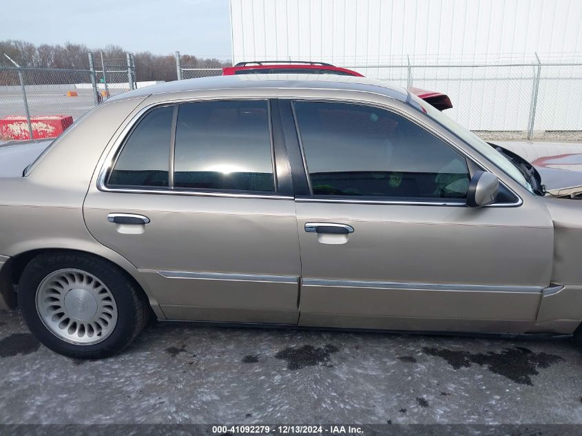 2000 Mercury Grand Marquis Ls VIN: 2MEFM75W4YX649154 Lot: 41092279