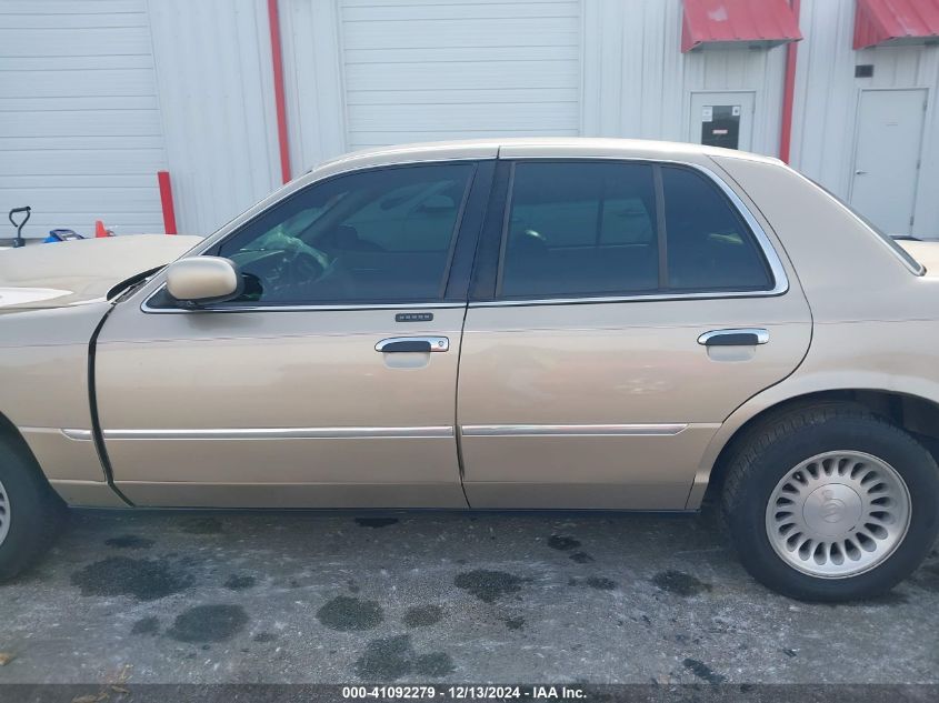 2000 Mercury Grand Marquis Ls VIN: 2MEFM75W4YX649154 Lot: 41092279