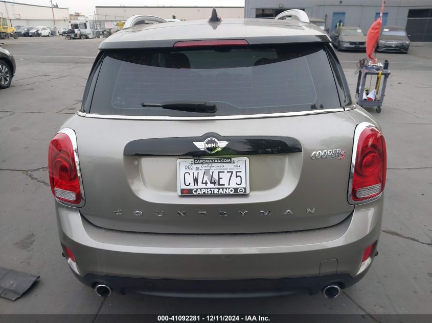 2018 Mini Countryman Cooper S VIN: WMZYT3C39J3E00272 Lot: 41092281