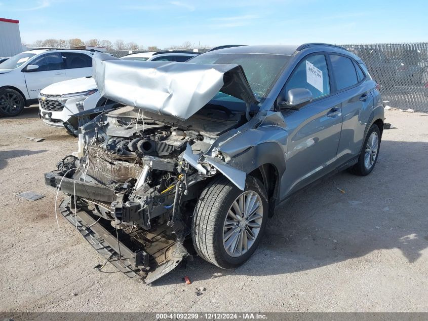 2021 Hyundai Kona Sel VIN: KM8K22AA8MU637380 Lot: 41092299