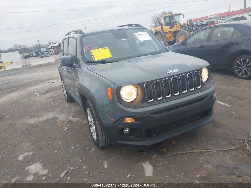 VIN ZACCJABB4JPH80434 2018 Jeep Renegade, Latitude Fwd no.1