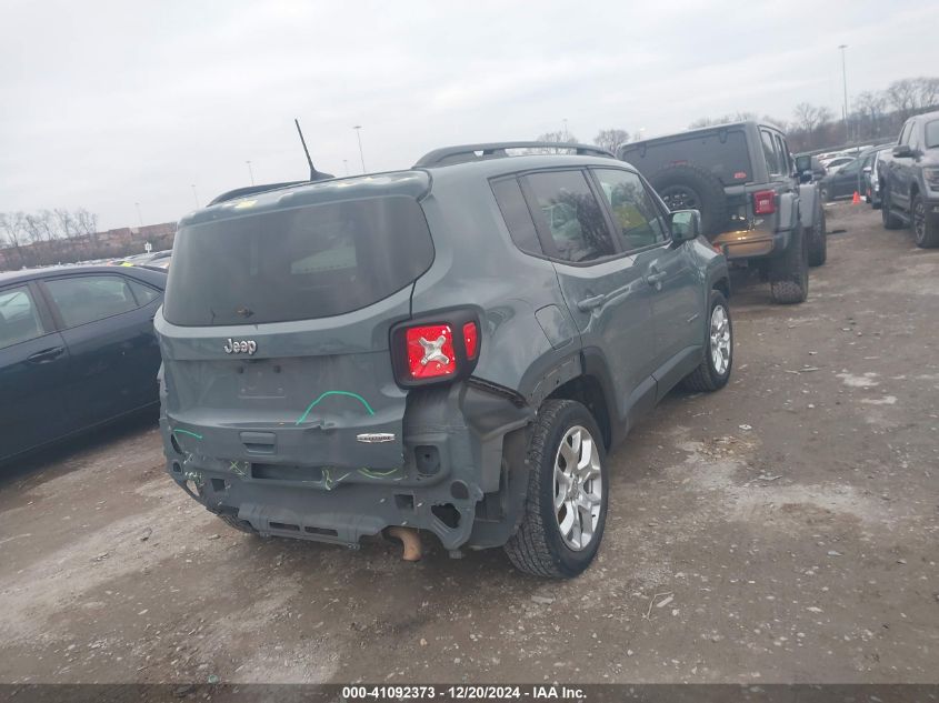 VIN ZACCJABB4JPH80434 2018 Jeep Renegade, Latitude Fwd no.4