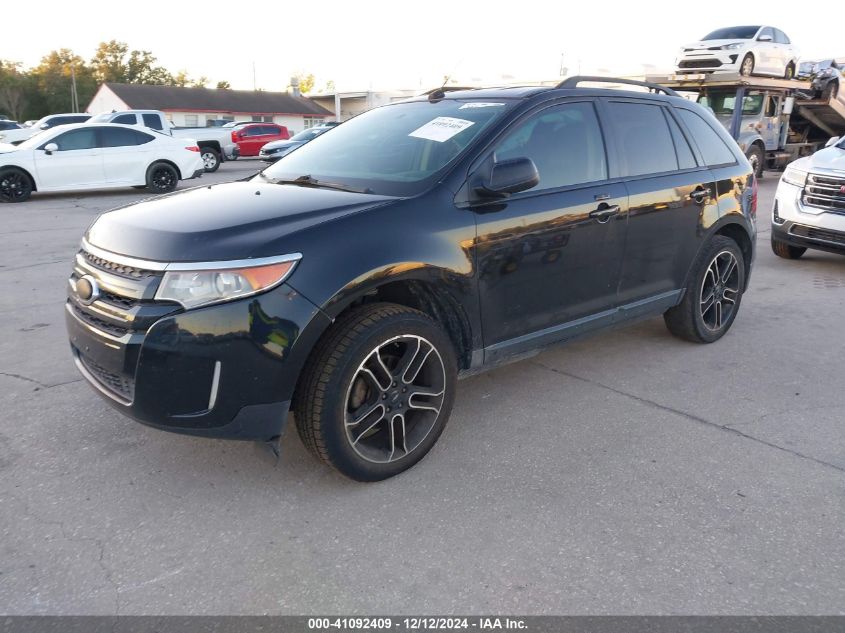 VIN 2FMDK3JC5DBC36875 2013 FORD EDGE no.2