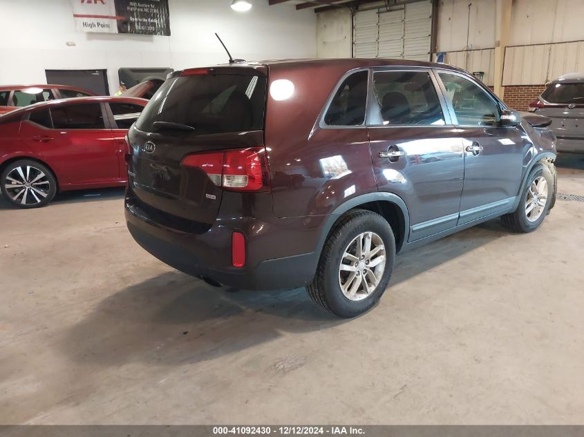 2014 KIA SORENTO LX - 5XYKT3A68EG548544