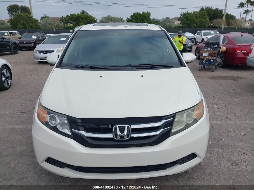 VIN 5FNRL5H69EB031342 2014 Honda Odyssey, Ex-L no.12