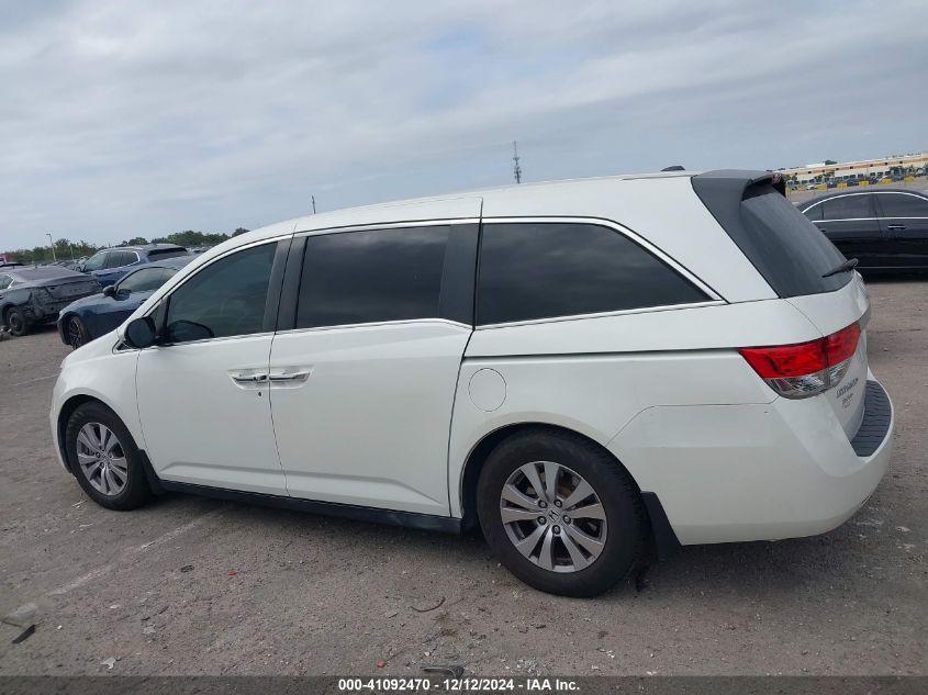 VIN 5FNRL5H69EB031342 2014 Honda Odyssey, Ex-L no.14