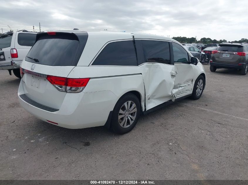 VIN 5FNRL5H69EB031342 2014 Honda Odyssey, Ex-L no.4