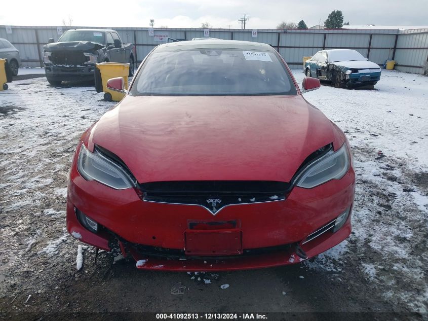 2016 Tesla Model S 60D/70D/75D/85D/90D VIN: 5YJSA1E2XGF154491 Lot: 41092513