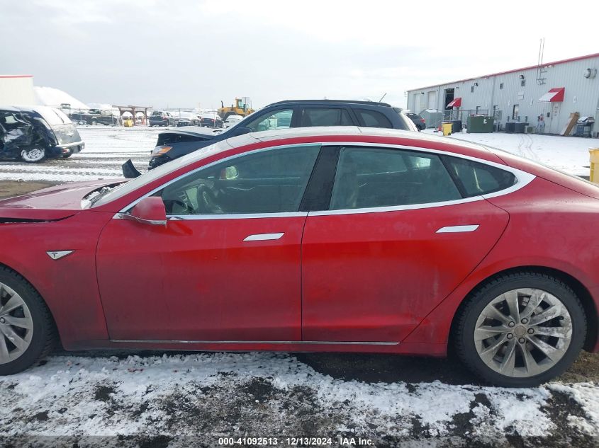 2016 Tesla Model S 60D/70D/75D/85D/90D VIN: 5YJSA1E2XGF154491 Lot: 41092513