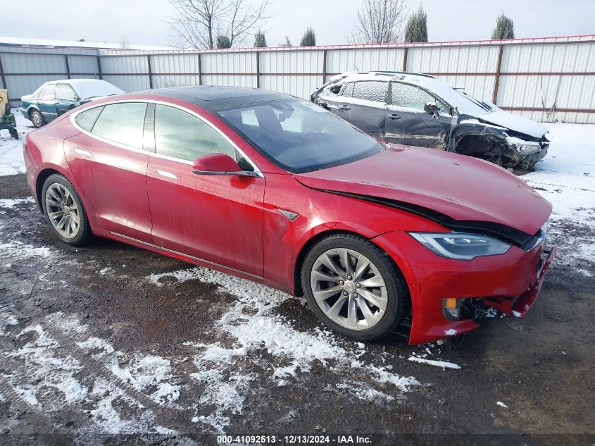 VIN 5YJSA1E2XGF154491 2016 Tesla Model S, 60D/70D/7... no.1