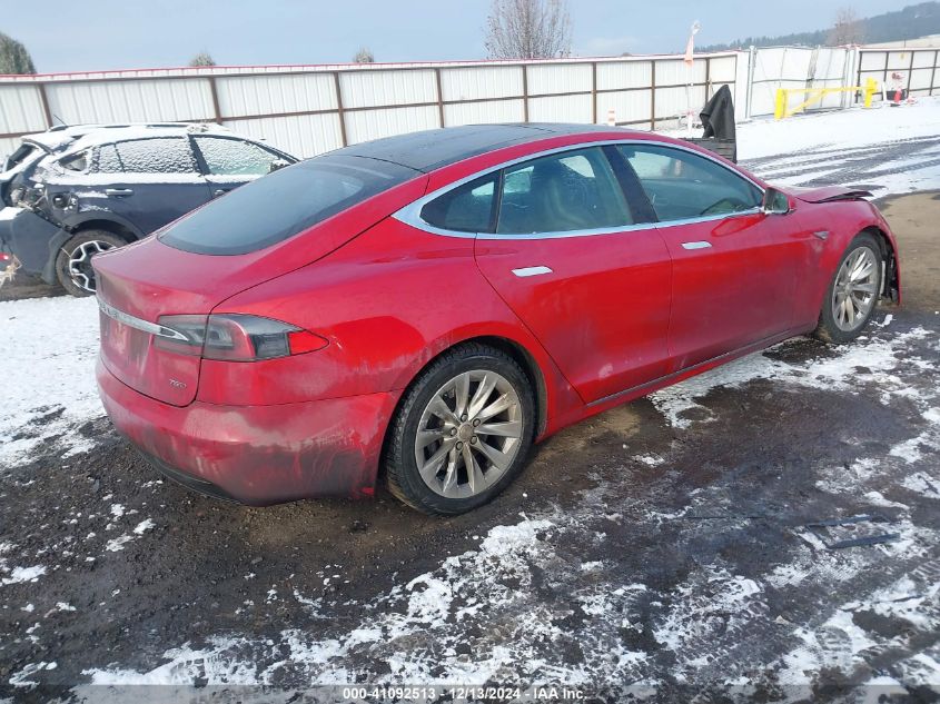 VIN 5YJSA1E2XGF154491 2016 Tesla Model S, 60D/70D/7... no.4