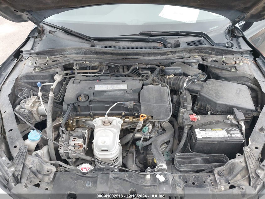 2016 HONDA ACCORD VIN: 1HGCR2F03GA029889