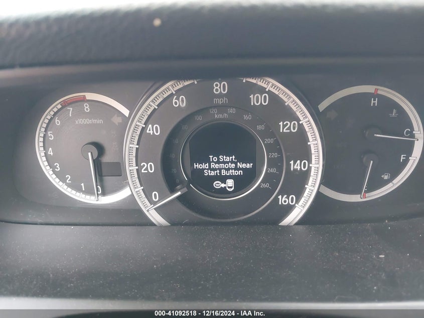 2016 HONDA ACCORD VIN: 1HGCR2F03GA029889