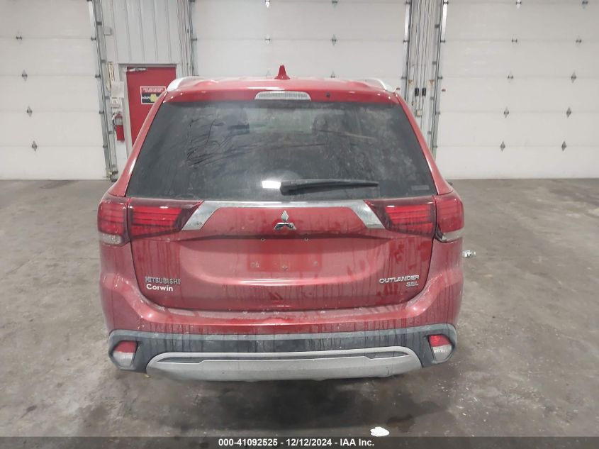 2019 Mitsubishi Outlander Sel VIN: JA4AZ3A35KZ039101 Lot: 41092525