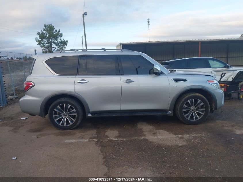 2018 Nissan Armada Sl VIN: JN8AY2ND6J9057888 Lot: 41092571