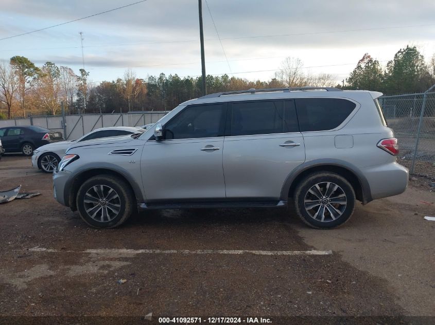 2018 Nissan Armada Sl VIN: JN8AY2ND6J9057888 Lot: 41092571