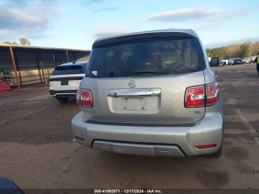 2018 Nissan Armada Sl VIN: JN8AY2ND6J9057888 Lot: 41092571