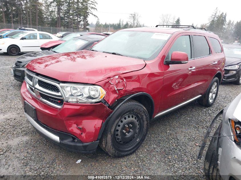 VIN 1C4RDJDG5DC696982 2013 Dodge Durango, Crew no.2