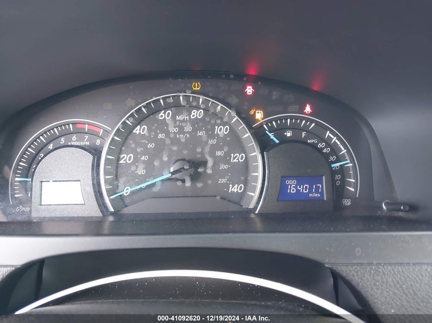 2012 TOYOTA CAMRY VIN: 4T1BF1FK4CU099999