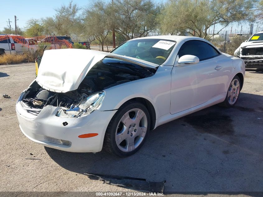 2005 Lexus Sc 430 VIN: JTHFN48Y550064084 Lot: 41092647