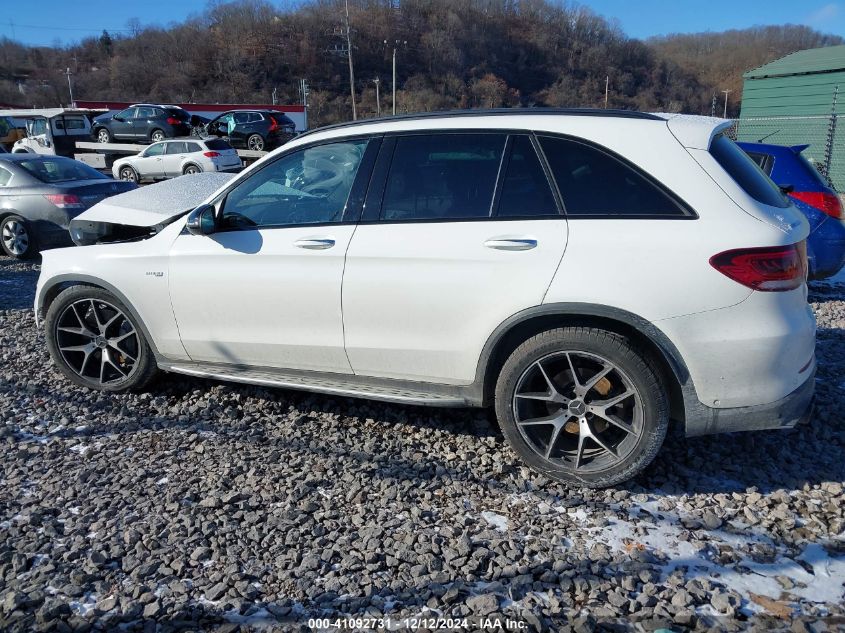 2021 Mercedes-Benz Amg Glc 43 4Matic VIN: W1N0G6EB2MF947139 Lot: 41092731