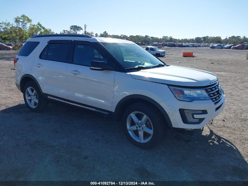 VIN 1FM5K8D88HGD32670 2017 Ford Explorer, Xlt no.1