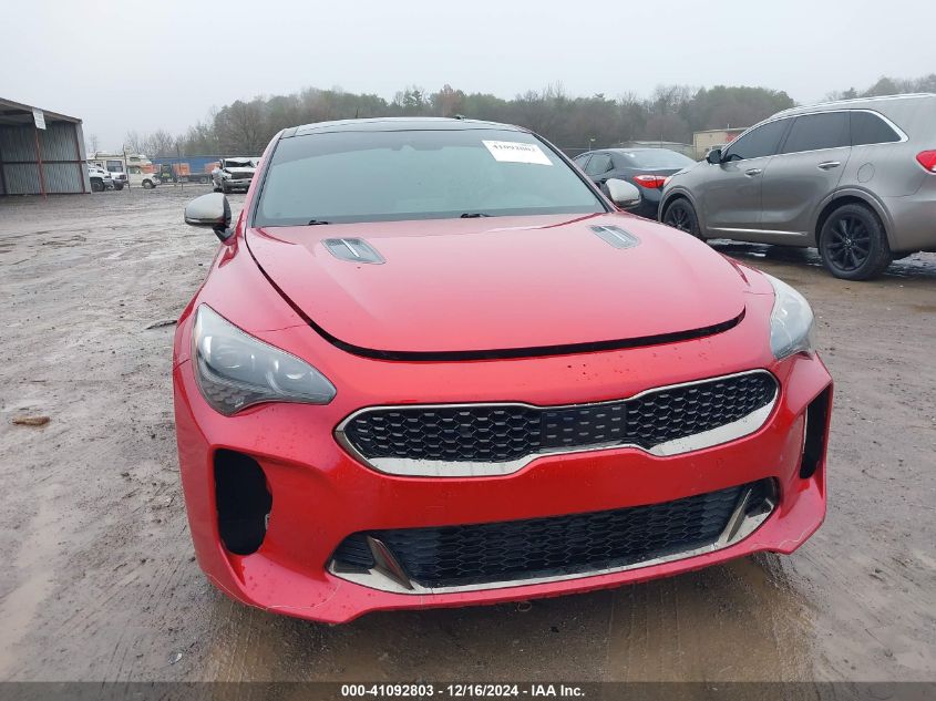 2018 Kia Stinger Gt2 VIN: KNAE55LC9J6027459 Lot: 41092803