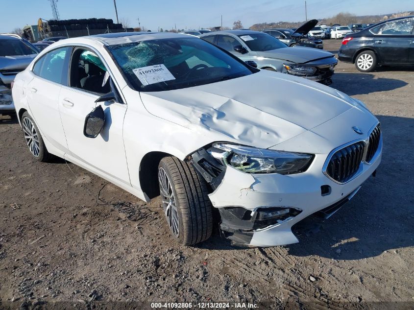 2021 BMW 228I GRAN COUPE XDRIVE VIN: WBA73AK08M7H34536