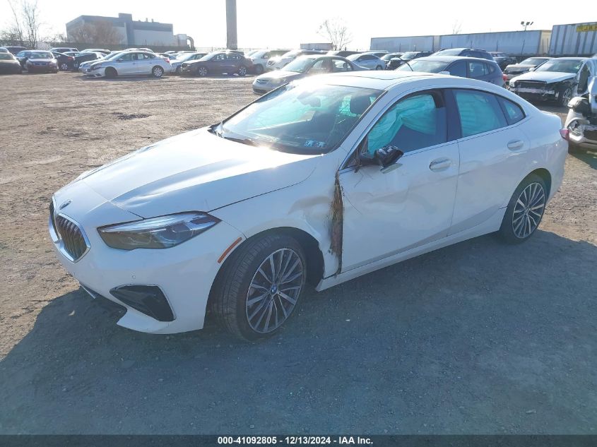 2021 BMW 228I GRAN COUPE XDRIVE VIN: WBA73AK08M7H34536