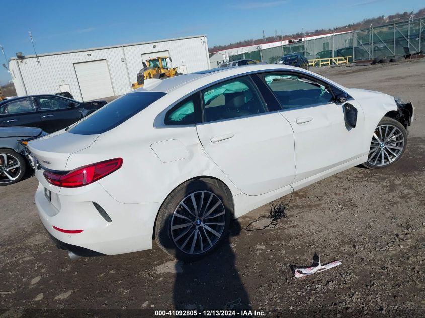 2021 BMW 228I GRAN COUPE XDRIVE VIN: WBA73AK08M7H34536